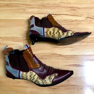 Vintage Miu Miu ankle boots, size 38